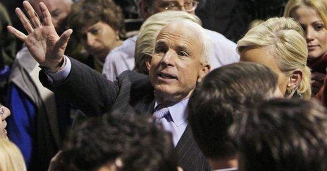 McCain Promises Bin Laden's Head